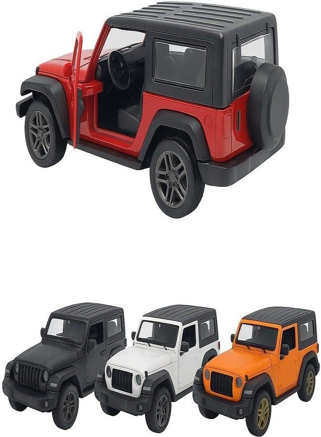 HDA GROUP Thar car Toy for Kids|Smallmodel|Openabledoors|Metal|Random Color (Multicolor, Pack of: 1) - Image 2